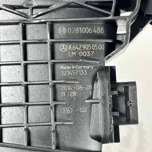 Патрубок впускний (ЧАЙКА ЛАСТОЧКА) на Мерседес 3.0 CDI OM 642 V6 A6420902242 - A6429050500