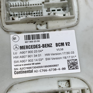 Блок комфорта BCM V2 - модуль SAM / САМ А9079002304 на Mercedes Sprinter W 907 / W 910 