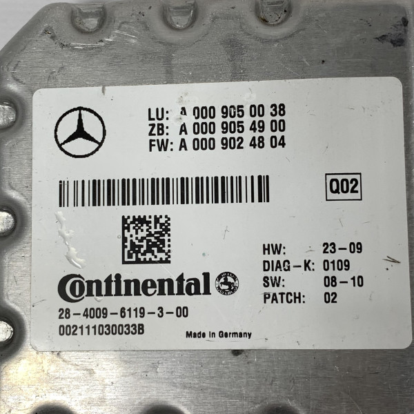 Камера передняя на Mercedes W221, W212, W204, C207, A0009050038