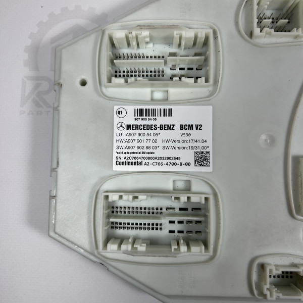 Блок комфорту BCM V2 - модуль SAM САМ на Мерседес Спрінтер W 907 / W 910 А9079005405