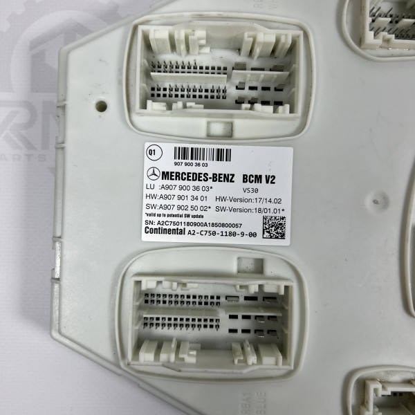 Блок комфорта BCM V2 - модуль SAM САМ на Mercedes Sprinter W 907 / W 910 А9079003603
