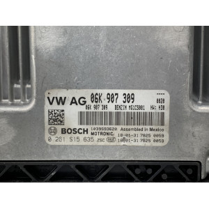Блок управления двигателем 06K907309 Volkswagen Passat B7 2.0 USA 0261S15635