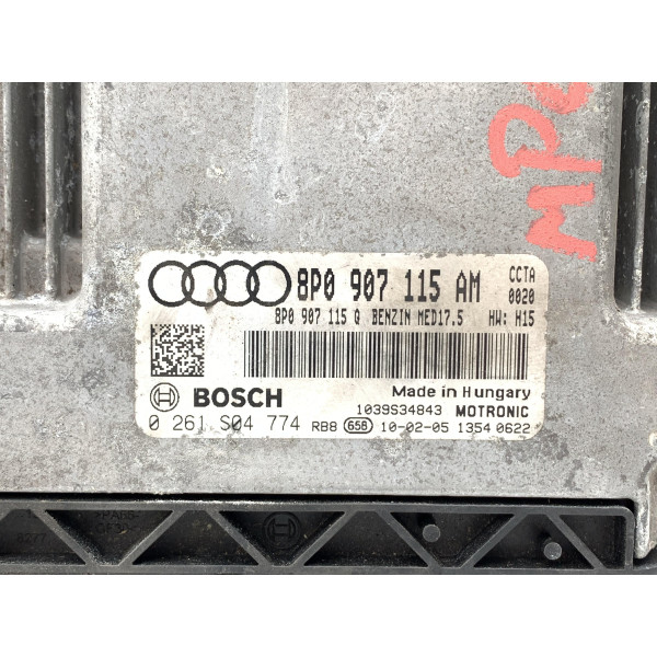 Блок управління двигуном 0261S04774 Ауді A3 2.0 8P0907115AM