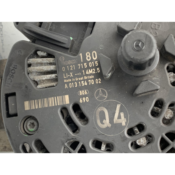 Генератор Bosch 14V A0131547002 на Мерседес W211 3.0 ОМ642 V6