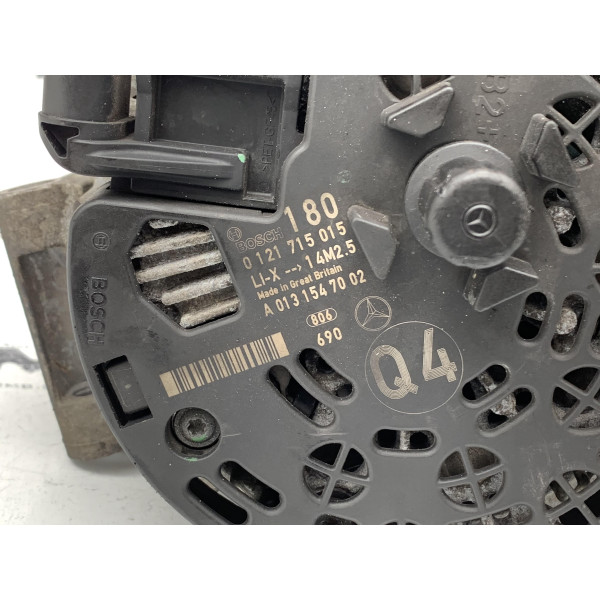 Генератор Bosch 14V A0131547002 на Мерседес W211 3.0 ОМ642 V6