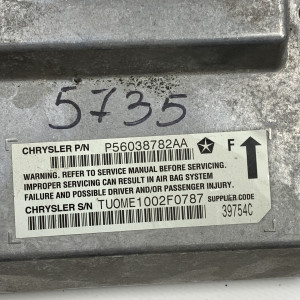 Блок модуль сенсор управління AirBag Джип Гранд Чирокі WJ P56038782AA