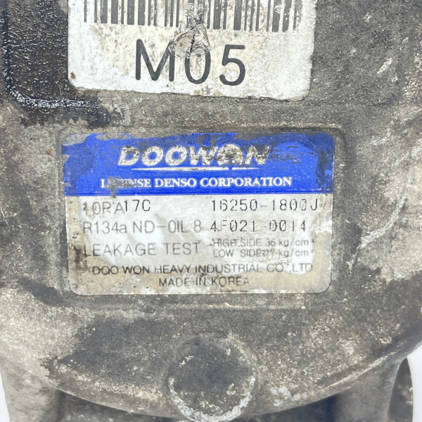 16250-1800J Компрессор кондиционера Hyundai Tucson 2.0 CRDI