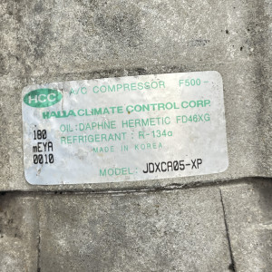 JDXCA05XP Компресор кондиціонера на Кіа Соренто 1 2.5 CRDi