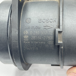 28164-27800 Расходомера воздуха Hyundai Santa Fe 0281002721