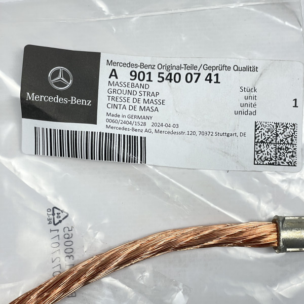 A9015400741 Провод массы на Mercedes Sprinter 2.2 OM611 2.7 OM612 W903 W904 W905