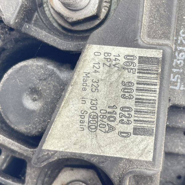 Генератор на Volkswagen Crafter 2.5 TDI 06F903023D 0124325130