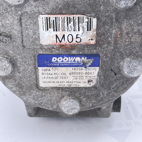 Компрессор кондиционера на Hyundai Tucson 16250-2920К