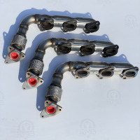 Выпускной коллектор левый L на Mercedes Sprinter W 906  W907 3.0 OM642 V6 A6421400909