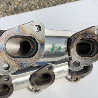 Выпускной коллектор левый L на Mercedes Sprinter W 906  W907 3.0 OM642 V6 A6421400909