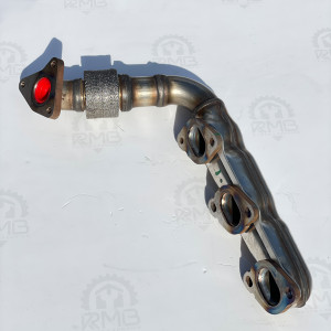 A6421400909 Колектор випускний лівий на Мерседес 3.0 OM642 V6 ML W164 W166 GL X164 X166 C W204 E W212 CLS C218 C219 S W221 W222 G W463 Vito Viano W639 GLE W166 GLS X166