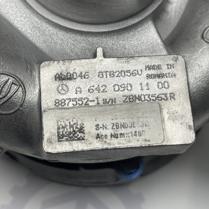 A6420901100 Tурбіна на Мерседес Спрінтер W 906 W 907 / W 910 3.0 319 519