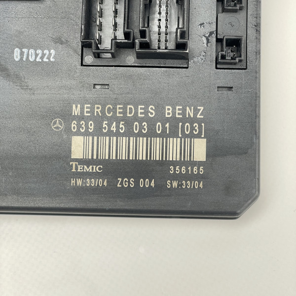 A6395450301 Блок комфорта SAM в сборе на Mercedes Vito Viano W639 2.2 3.0 CDI