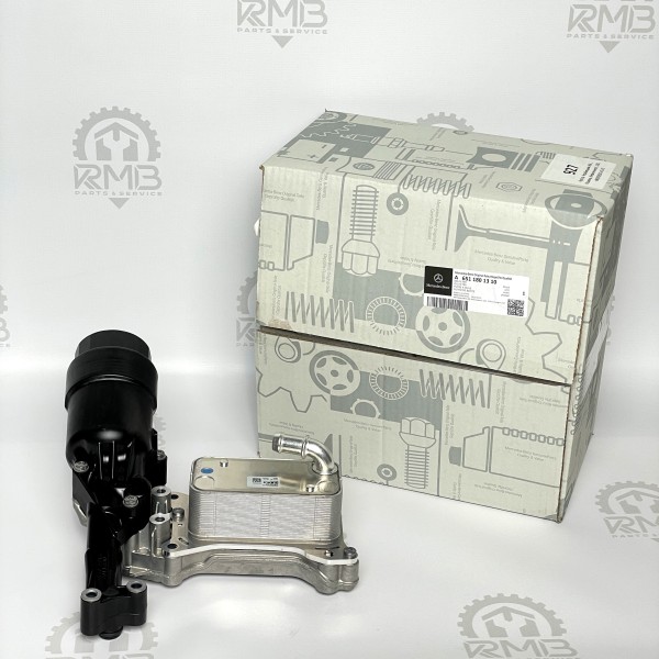 A6511801310 Теплообмінник Корпус масляного фільтра 2.2 OM651 на Мерседес GLE W166 C W204 W205 GLK X204 E W212 W213 S W221 W222 GLC X253