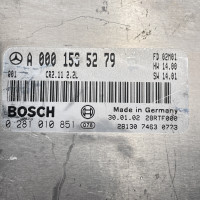 A0001535279 Блок управления двигателем (ЭБУ) на Mercedes C-Class W203 2.2 CDI 0281010851 (Б/У)
