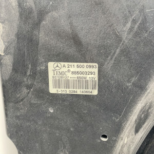 A2115000993 Вентилятор охлаждения двигателя на Mercedes E320 Е-class W211 3.2 OM648 650 Вт A2205000193