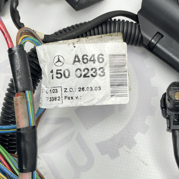 А6461500233 Проводка двигателя 2.2 OM 646 на Mercedes C-class W203 C220
