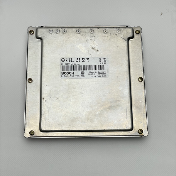 A6111538279 Блок управления двигателем (ЭБУ) C200 на Mercedes C-Class W203 2.2 CDI