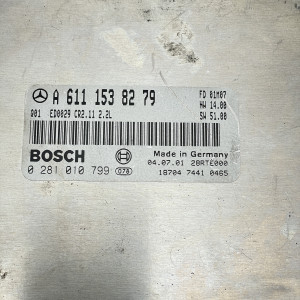 A6111538279 Блок управления двигателем (ЭБУ) C200 на Mercedes C-Class W203 2.2 CDI