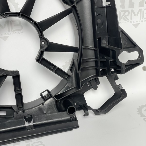 A9065051355 Диффузор радиатора кондиционера (двойной) на Mercedes Sprinter W 906