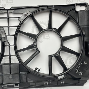 A9065051355 Дифузор радіатора кондиціонера (подвійний) на Мерседес Спрінтер W 906 