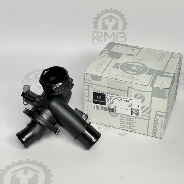 A651200280064 Термостат 2.2 OM651 на Mercedes GLE W166 C W204 W205 GLK X204 E W212 W213 S W221 W222 GLC X253