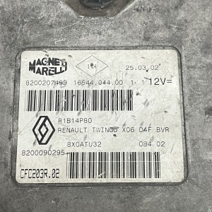 8200090295 Блок управления двигателем ЭБУ 1.2 D4F на Renault Twingo X06 BVR
