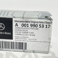 A0019905317 Заглушка клапана давления масла 2.2 OM651 на Mercedes Sprinter W 906 / W 907 / Vito W639 W447