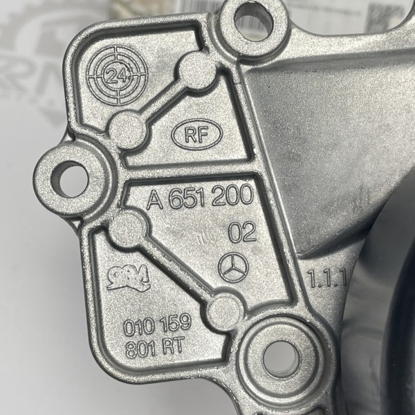 A6512001602 Vacuum-controlled coolant pump 2.2 OM651 for Mercedes Sprinter W 907 / W 910