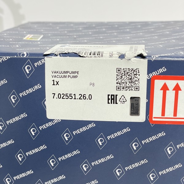 A6510900005 Вакуумный насос Pierburg 7.02551.26.0 для 2.2 CDI OM651 на Mercedes CLA / GLA / GLK / ML / SLK / Vito / Viano