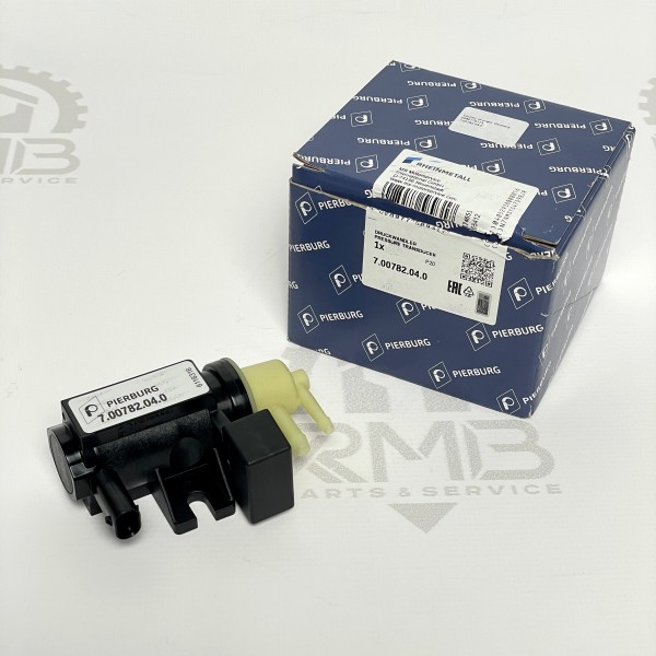 7.00782.04.0 Клапан управления турбиной Pierburg 2.1 2.2 CDI OM651 на Mercedes Sprinter W 906 / W 907 / Vito W639 W447