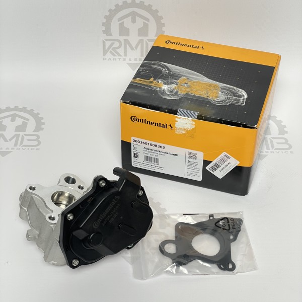 2803601008302 Клапан рециркуляции отработавшихся газов (EGR) Continental 2.2 CDI OM651 на Mercedes Sprinter W 906 / W907 / Vito W639 W447 A65114008600