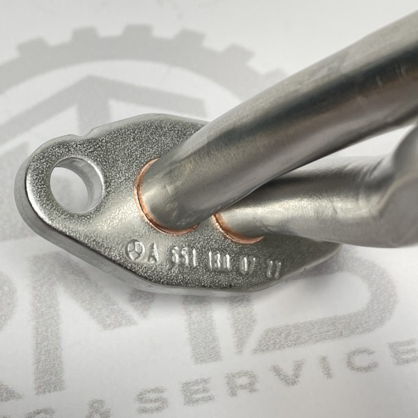 A6511800722 Трубка слива масла из турбины 2.2 CDI OM651 на Mercedes Sprinter W 906 / W 907