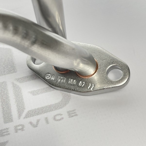 A6511800722 Трубка слива масла из турбины 2.2 CDI OM651 на Mercedes Sprinter W 906 / W 907