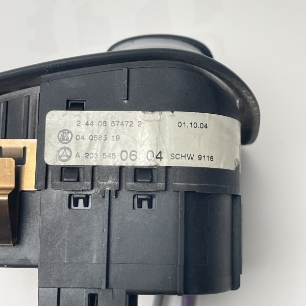 A2035450604 Блок управления освещением, переключатель фар LK на Mercedes C-Class W203
