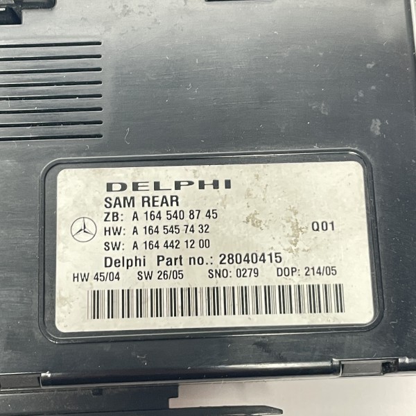 A1645408745 Блок SAM, модуль SAM, задний на Mercedes M-Class W164 GL-Class X164