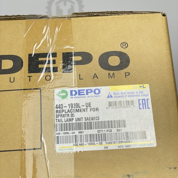 440-1939L-UE Фонарь / Стоп-сигнал, задний левый DEPO на Mercedes Sprinter W 906
