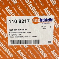 110 8217 Левая противотуманная фара AutoTechteile на Mercedes Sprinter W 906