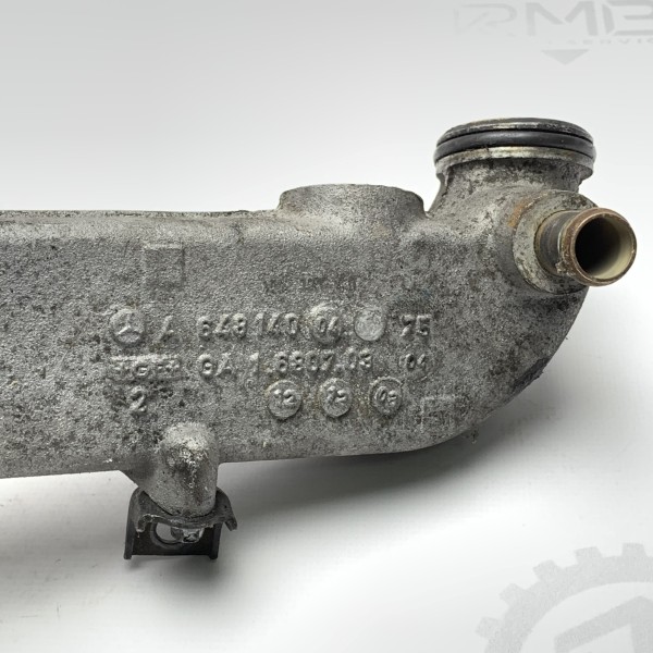 A6481400475 Радиатор клапана EGR на Mercedes E-Class W211 / S-Class W220 3.2 CDI OM648 A6481400475 Радиатор клапана EGR на Mercedes E-Class W211 / S-Class W220 3.2 CDI OM648
