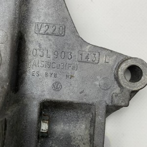 03L903143L Mounting bracket for alternator and compressor on Volkswagen Crafter 2.0 TDI 
