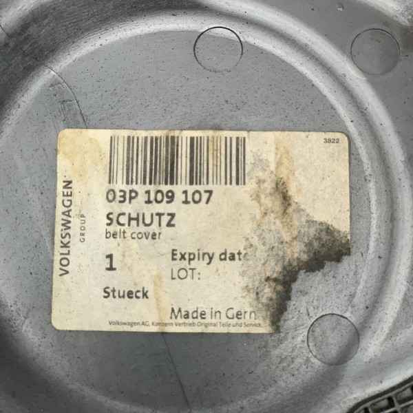 03P109107 Кожух крышки ремня ГРМ на Volkswagen Crafter 2.0 TDI 03P109107 Кожух крышки ремня ГРМ на Volkswagen Crafter 2.0 TDI