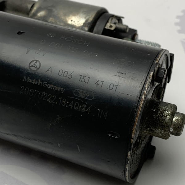 A0061514101 Стартер двигателя Bosch на Mercedes 3.0 CDI V6 OM642  C W204 / E W211 W212 / S W221 / ML W164 / GL X164