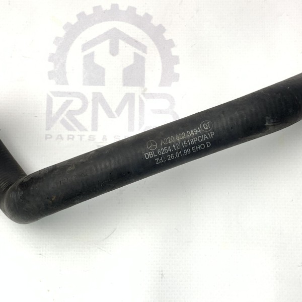 A2208323494 Патрубок системы охлаждения обогревателя на Mercedes S-Class W220 3.2 4.3 5.0 M112 M113 OM613 A2208323494 Патрубок системы охлаждения обогревателя на Mercedes S-Class W220 3.2 4.3 5.0 M112 M113 OM613
