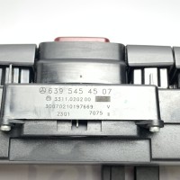 A6395454507 Блок кнопок аварийной сигнализации и центральной консоли на Mercedes  Vito / Viano W 639