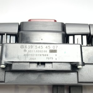  A6395454507 Emergency light and center console switch cluster for Mercedes Vito / Viano W639