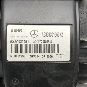 A6398301560 Корпус вентилятора пічки обігрівача салону на Мерседес Віто / Віано W639